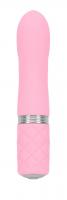 купить Роскошный вибратор PILLOW TALK - Flirty Pink с кристаллом Сваровски, гибкая головка
