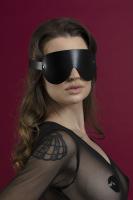 купить Маска на глаза Feral Feelings - Blindfold Mask, натуральная кожа, черная купить Маска на глаза Feral Feelings - Blindfold Mask, натуральная кожа, черная