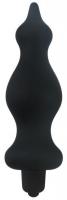 купить Анальная пробка с вибрацией Adrien Lastic Bullet Amuse Black, макс. диаметр 3,9см