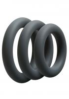 купить Набор эрекционных колец Doc Johnson OptiMALE 3 C-Ring Set Thick купить Набор эрекционных колец Doc Johnson OptiMALE 3 C-Ring Set Thick