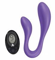 купить Вибратор для пар Adrien Lastic Couple Secrets II с пультом LRS, два мотора, универсальный