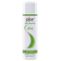 купить Лубрикант на водной основе pjur Woman Aloe 100 мл с экстрактом алоэ, увлажняющий, без парабенов купить Лубрикант на водной основе pjur Woman Aloe 100 мл с экстрактом алоэ, увлажняющий, без парабенов