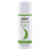 купить Лубрикант на водной основе pjur Woman Aloe 30 мл с экстрактом алоэ, увлажняющий, без парабенов купить Лубрикант на водной основе pjur Woman Aloe 30 мл с экстрактом алоэ, увлажняющий, без парабенов