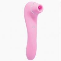 купить Вибратор и вакуумный клиторальный стимулятор Alive Midnight Quiver Pink - секс-игрушка 2в1