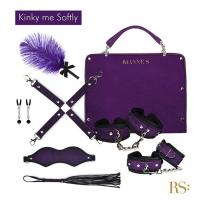 купить Подарочный набор для BDSM RIANNE S - Kinky Me Softly Purple: 8 предметов для удовольствия купить Подарочный набор для BDSM RIANNE S - Kinky Me Softly Purple: 8 предметов для удовольствия