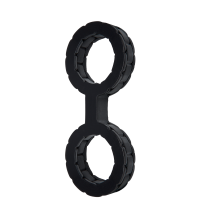 купить Наручники из силикона Doc Johnson The Cuffs Small - Black, хорошо тянутся, для рук и для ног купить Наручники из силикона Doc Johnson The Cuffs Small - Black, хорошо тянутся, для рук и для ног