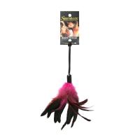купить Метелочка-щекоталка Sportsheets - PLEASURE FEATHER ROSE на веревочной петле купить Метелочка-щекоталка Sportsheets - PLEASURE FEATHER ROSE на веревочной петле
