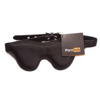 купить Маска на глаза Pornhub Faux Leather Mask экокожа, черная, очень комфортная купить Маска на глаза Pornhub Faux Leather Mask экокожа, черная, очень комфортная