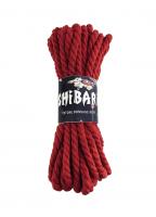 купить Хлопковая веревка для Шибари Feral Feelings Shibari Rope, 8 м красная купить Хлопковая веревка для Шибари Feral Feelings Shibari Rope, 8 м красная