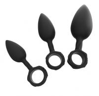 купить Набор анальных пробок Bathmate Anal Training Plugs, диаметр 2,5см - 3,1см - 3,8см