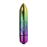 купить Вибропуля Rocks Off Coloured 7 Speed RO-80mm Rainbow, 7 режимов работы, на батарейке купить Вибропуля Rocks Off Coloured 7 Speed RO-80mm Rainbow, 7 режимов работы, на батарейке