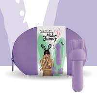 купить Мини-вибратор FeelzToys Mister Bunny Purple с двумя насадками купить Мини-вибратор FeelzToys Mister Bunny Purple с двумя насадками