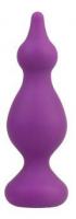 купить Анальная пробка Adrien Lastic Amuse Medium Purple (M) с двумя переходами, макс. диаметр 3,6см