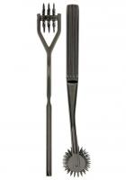 купить Колесо Вартенберга игольчатое на 3 ряда зубцов Doc Johnson Kink- Spike - Solid Metal Pinwheel - 3 Wh купить Колесо Вартенберга игольчатое на 3 ряда зубцов Doc Johnson Kink- Spike - Solid Metal Pinwheel - 3 Wh