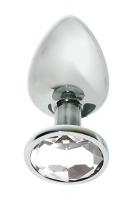 купить Анальная пробка с кристаллом MAI Attraction Toys №74, длина 10см, диаметр 4см купить Анальная пробка с кристаллом MAI Attraction Toys №74, длина 10см, диаметр 4см