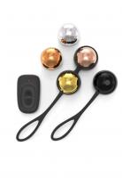 купить Набор вагинальных шариков Dorcel Training Balls, диам. 3,4см, вес 20-117гр, есть вибрация, пульт ДУ