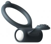 купить Эрекционное кольцо Dorcel Power Clit Black V2 с вибрацией, с язычком со щеточкой купить Эрекционное кольцо Dorcel Power Clit Black V2 с вибрацией, с язычком со щеточкой