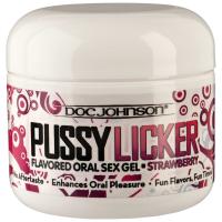 купить Вкусный гель для кунилингуса Doc Johnson Pussy Licker Strawberry (56 грамм)