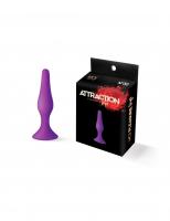 купить Анальная пробка на присоске MAI Attraction Toys №32 Purple, длина 10,5см, диаметр 2,5см купить Анальная пробка на присоске MAI Attraction Toys №32 Purple, длина 10,5см, диаметр 2,5см