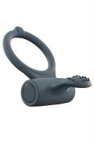 купить Эрекционное кольцо Dorcel Power Clit Plus с вибрацией, перезаряжаемое, с язычком со щеточкой купить Эрекционное кольцо Dorcel Power Clit Plus с вибрацией, перезаряжаемое, с язычком со щеточкой