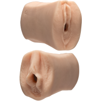 купить Мастурбатор двусторонний Doc Johnson Jessie Andrews / Julia Ann Ultraskyn, вагина/вагина