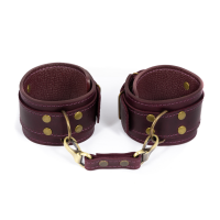 купить Премиум поножи LOVECRAFT фиолетовые, натуральная кожа, в подарочной упаковке купить Премиум поножи LOVECRAFT фиолетовые, натуральная кожа, в подарочной упаковке