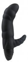 купить Вибратор рельефный Adrien Lastic Typhoon Black со стимуляцией точки G, два мотора