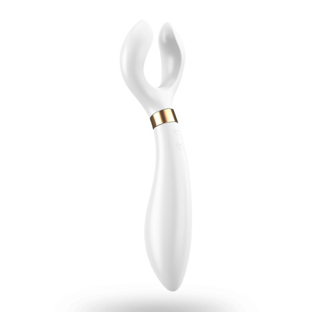 фото Вибратор для пар Satisfyer Endless Fun White, три мотора, многофункциональный