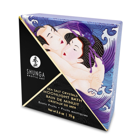 фото Соль для ванны Shunga Moonlight Bath - Exotic Fruits (75 гр), соль Мертвого моря, аромамасла