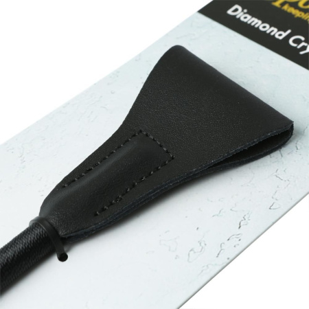 фото Шлепалка Sportsheets Crystal Crop Diamond, ручка инкрустирована прозрачными кристаллами