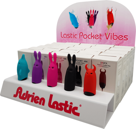 фото Набор вибраторов Adrien Lastic Promo Pack Pocket Vibe (25 шт + тестеры)