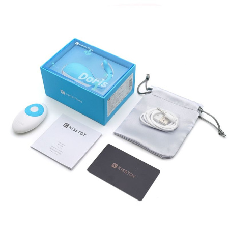 фото Виброяйцо KisToy Doris с пультом ДУ, функция Orgasm Booster