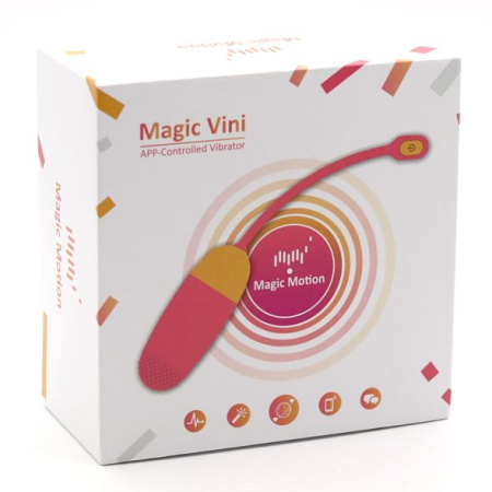 фото Смарт-виброяйцо Magic Motion Vini Orange, управление со смартфона