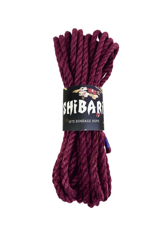 фото Джутовая веревка для Шибари Feral Feelings Shibari Rope, 8 м фиолетовая