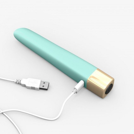 фото Мощный минивибратор Love To Love Delight Me Menthe с мягким кончиком, 16 режимов работы