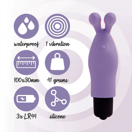 фото Вибратор на палец FeelzToys Magic Finger Vibrator Purple