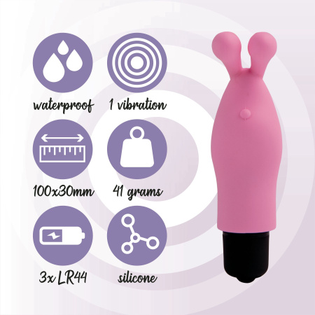 фото Вибратор на палец FeelzToys Magic Finger Vibrator Pink