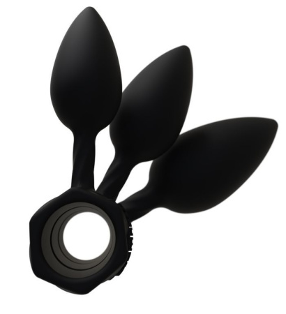 фото Набор анальных пробок Bathmate Anal Training Plugs, диаметр 2,5см - 3,1см - 3,8см