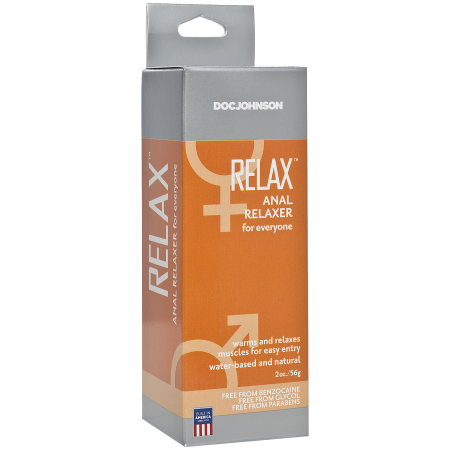 фото Расслабляющий и разогревающий гель для анального секса Doc Johnson RELAX Anal Relaxer (56 гр)
