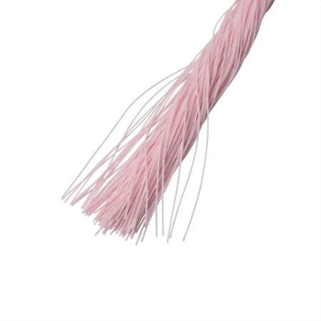 фото Метелочка 2-в-1 Sex And Mischief - Whip & Tickle Pink/White (щекоталка и шлепалка)