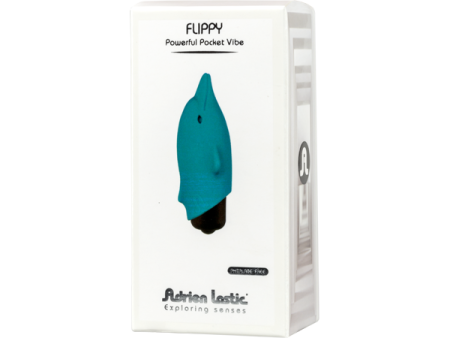 фото Вибропуля Adrien Lastic Pocket Vibe Flippy 10 со стимулирующим носиком