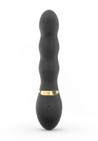 фото Вибратор ультрастимулирующий Dorcel Too Much Rechargeable Black, гибкий и мощный, 3 вибромотора
