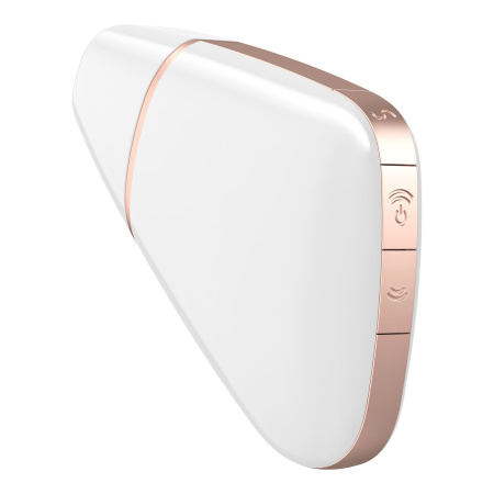 фото Вакуумный клиторальный стимулятор Satisfyer Love Triangle White с управлением через интернет фото Вакуумный клиторальный стимулятор Satisfyer Love Triangle White с управлением через интернет