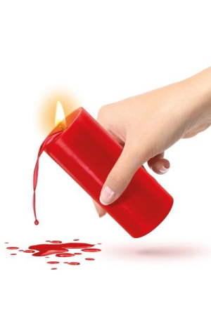 фото БДСМ cвеча низкотемпературная Fetish Tentation SM Low Temperature Candle Red