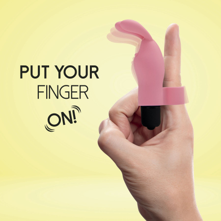 фото Вибратор на палец FeelzToys Magic Finger Vibrator Pink
