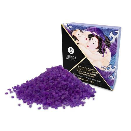 фото Соль для ванны Shunga Moonlight Bath - Exotic Fruits (75 гр), соль Мертвого моря, аромамасла