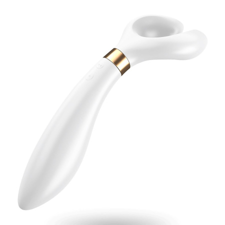 фото Вибратор для пар Satisfyer Endless Fun White, три мотора, многофункциональный
