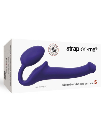 фото Безремневой страпон Strap-On-Me Violet S, полностью регулируемый, диаметр 2,7см фото Безремневой страпон Strap-On-Me Violet S, полностью регулируемый, диаметр 2,7см