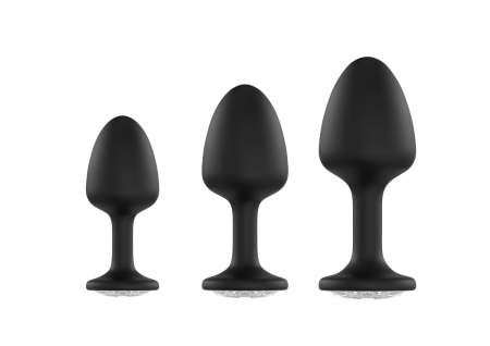 фото Анальная пробка Dorcel Geisha Plug Diamond L с шариком внутри, создает вибрации, макс. диаметр 4см