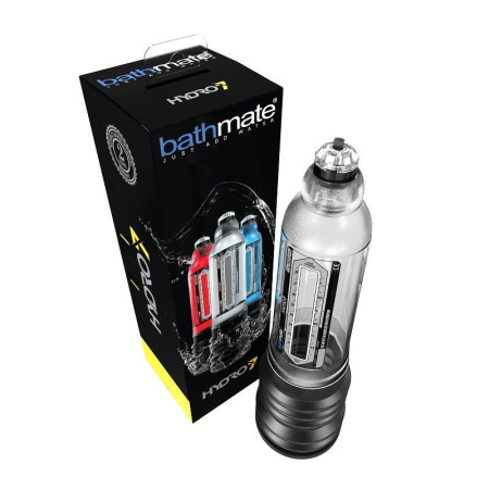 фото Гидропомпа Bathmate Hydro 7 Clear, для члена длиной от 12,5 до 18см, диаметр до 5см
